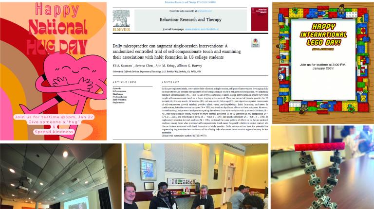 collage of photos from the month's events