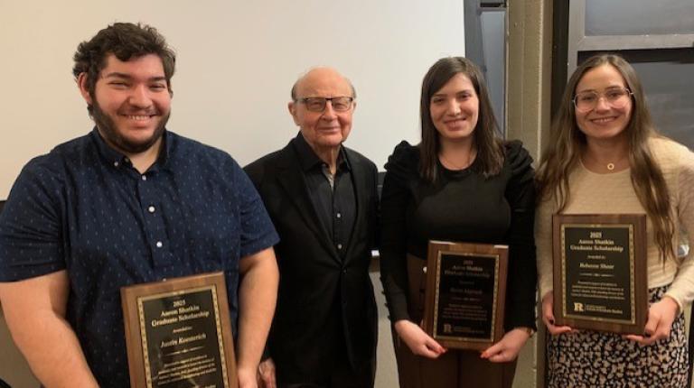 Photo of Justin, Bob, Reem and Rebecca