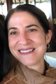 photo of Cynthia in a restaurant