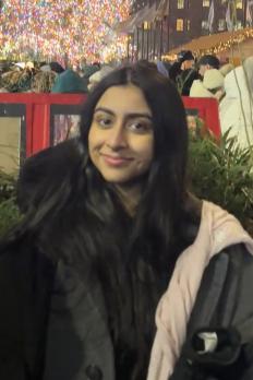 photo of Irva at Rockefeller Center