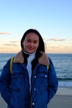photo of Margaret at the beach