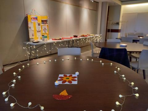 festival of lights display