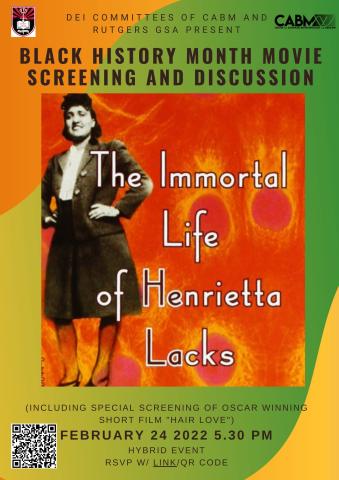 Book cover The Immortal Life of Henrietta Lacks