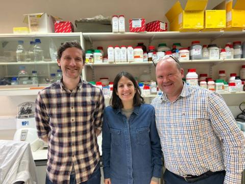 Dr. McClenaghan, Dr Efthymiou and Professor Houlden 