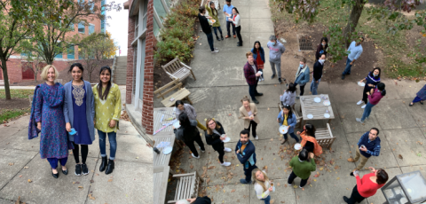 CABM members celebrating Diwali
