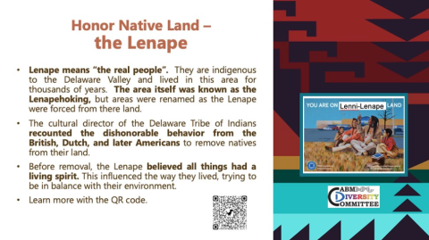 Honor Native Land - Lenape