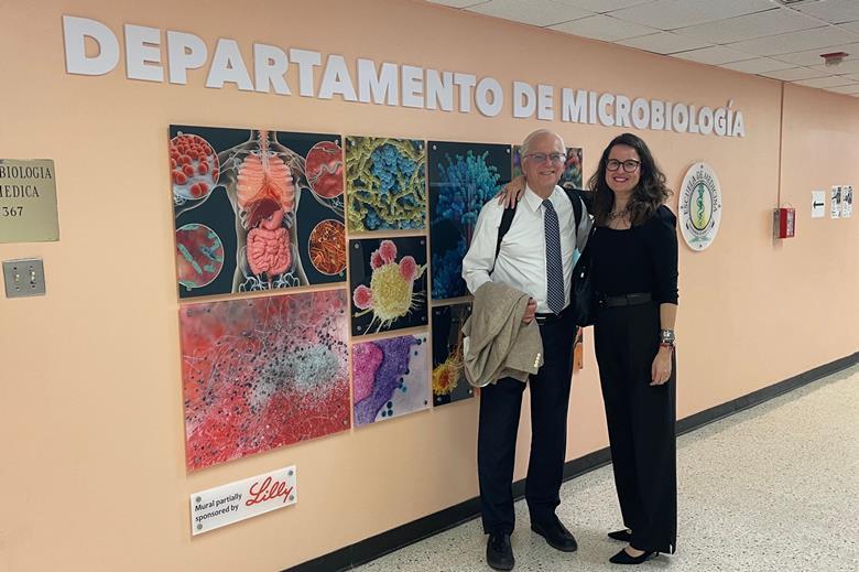 Martin Blaser and Filipa Godoy-Vitorino